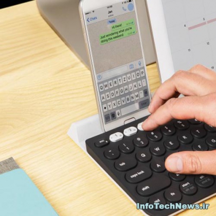 استفاده همزمان از سه دستگاه با کیبورد K780