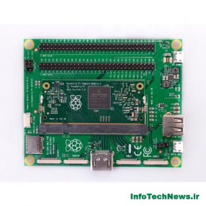 معرفی ماژول پردازشی CM3 با سرعت و حافظه رم بیشتر توسط raspberry pi