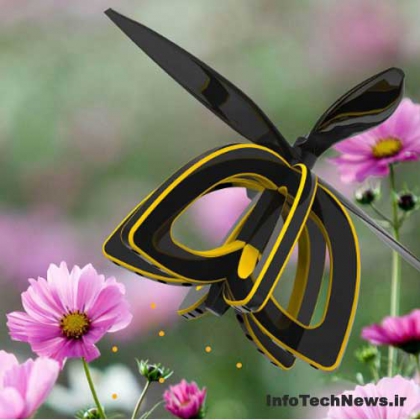 پهپاد Plan Bee شبیه به زنبور برای گرده‌افشانی