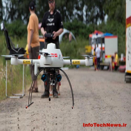 پهپاد نجات غریق شرکت Microdrones