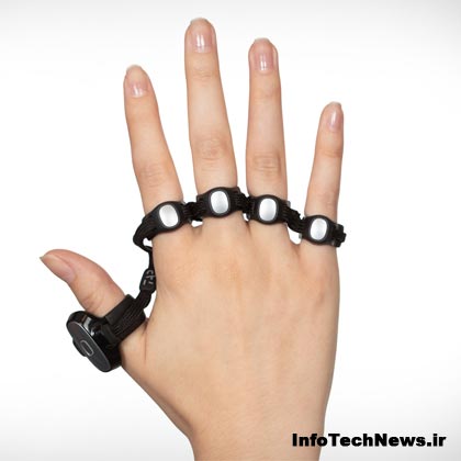 تجربه ای متفاوت از تایپ کردن با کیبورد پوشیدنی Tap Strap
